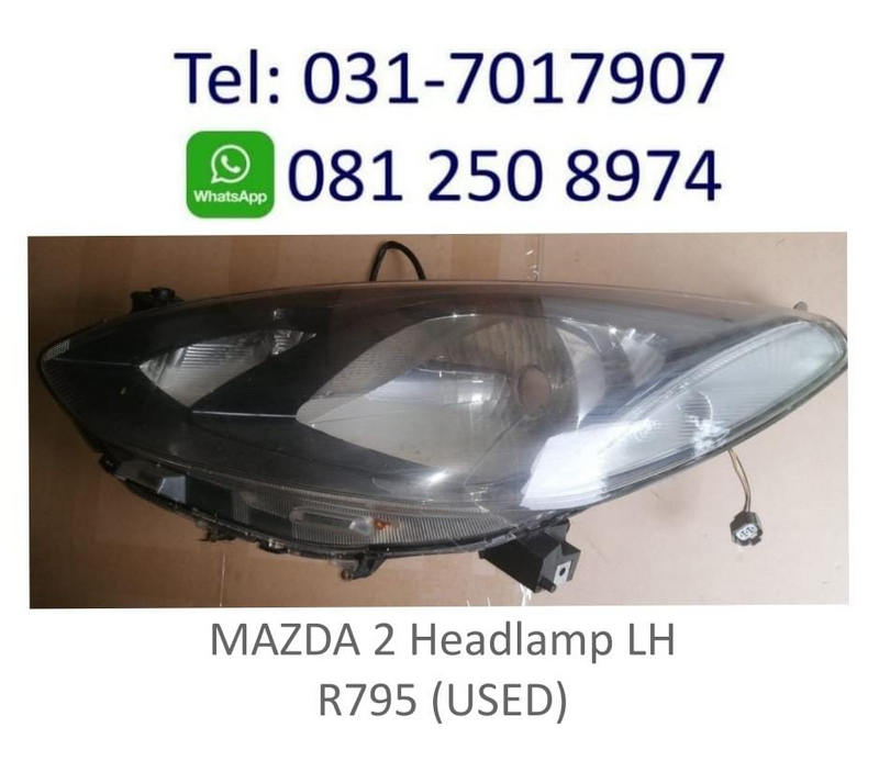 MAZDA 2 HEADLAMP LH - R795