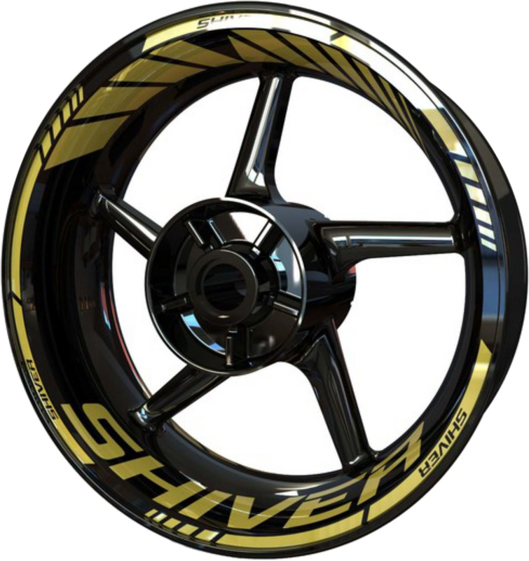 Aprilia Shiver 750 Wheel Stickers - Design 8