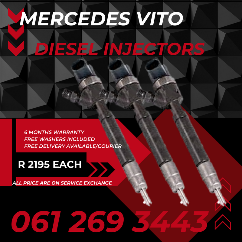 Mercedes Vito Diesel Injectors