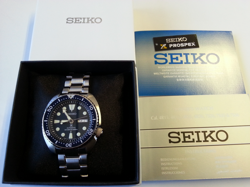 Seiko Prospex SRP773J1 &#34;Turtle&#34; 200m Divers Watch (Made in Japan): As New!