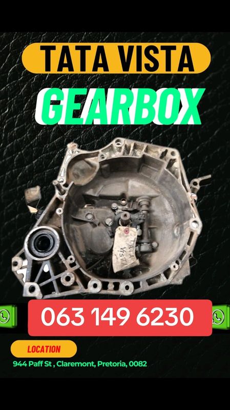 Tata vista gearbox R3500 Call or WhatsApp me 063 149 6230