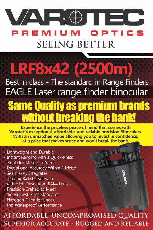 Varotec LRF8-42x2500m laser range finder binocular