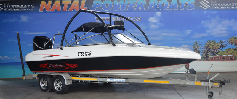 CELEBRITY 21 FT ON TRAILER 200 HP MERCURY VERADO 4 STROKE FINANCE ARRANGED