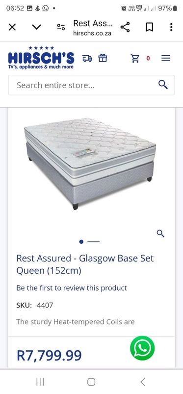 Bed queen size