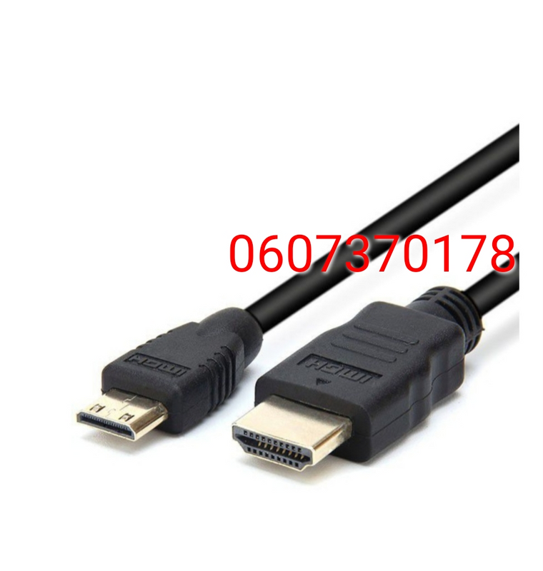 Mini HDMI to HDMI Cable (Brand New)