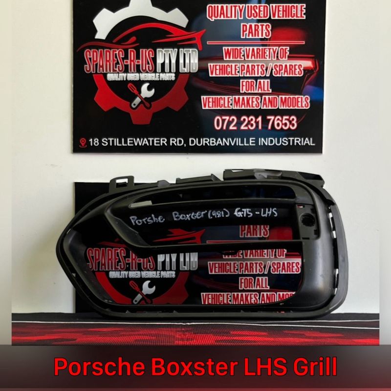 Porsche Boxster LHS Grill for sale