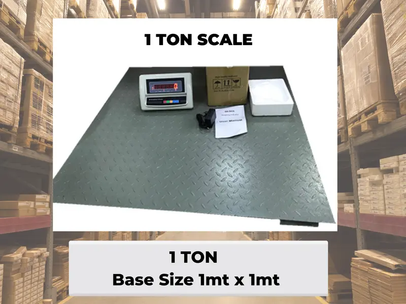 PLATFORM INDUSTRIAL TON SCALES