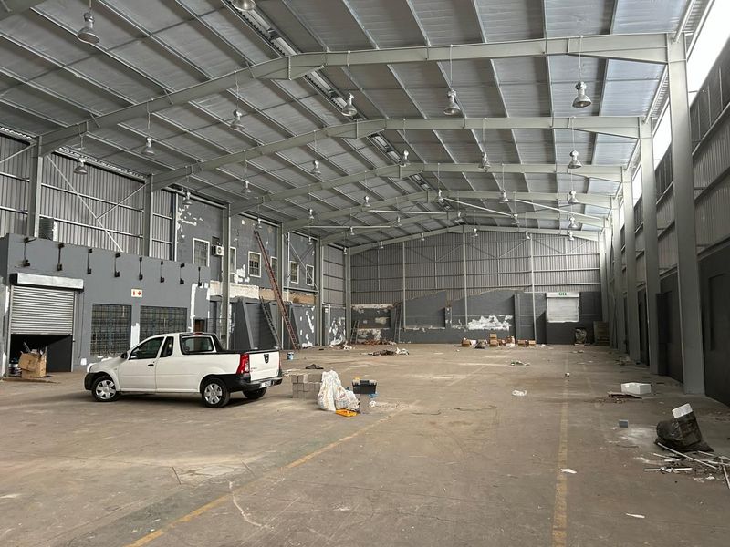 Redeveloped clear-span warehouse close to Durban Port