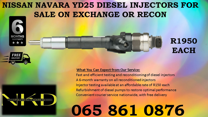 Nissan Navara YD25 diesel injectors for sale on exchange