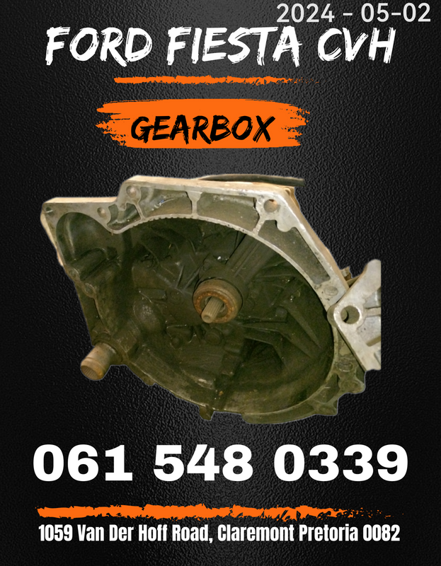 Ford fiesta CVH gearbox Contact me for the price 0615480339