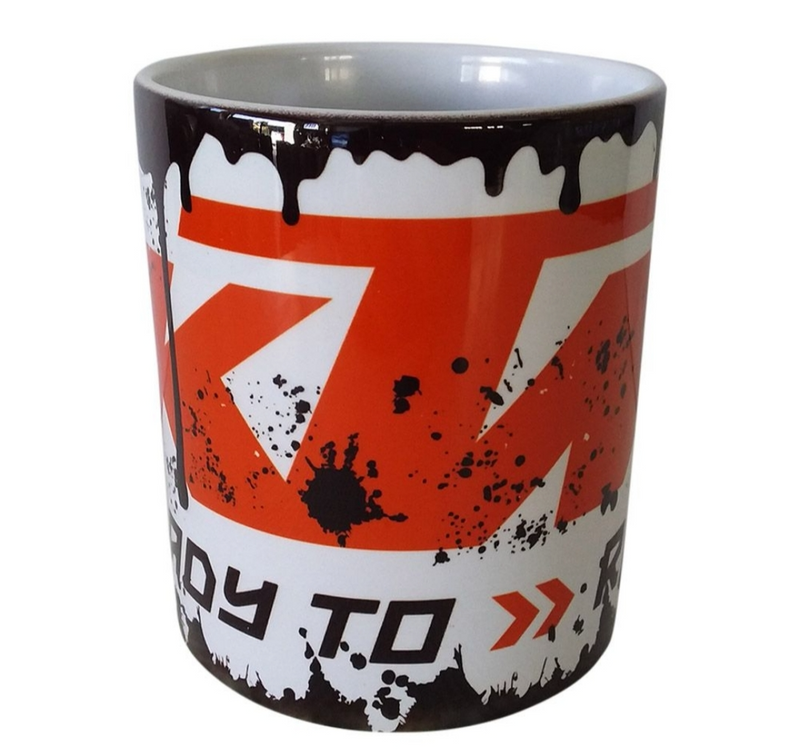 KTM Oil spillage vintage looking mugs