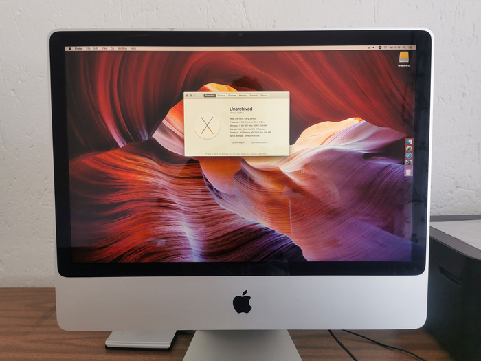 Apple iMac A1225 Early 2008 E8235 2.8GHz 3GB 320GB with Massive 24 Inch  Screen (Beautiful) | Eastern Pretoria | Gumtree South Africa