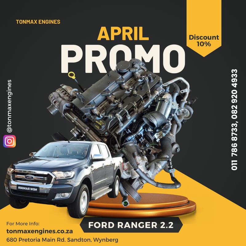 Ford Ranger 2.2 Engine for Sale