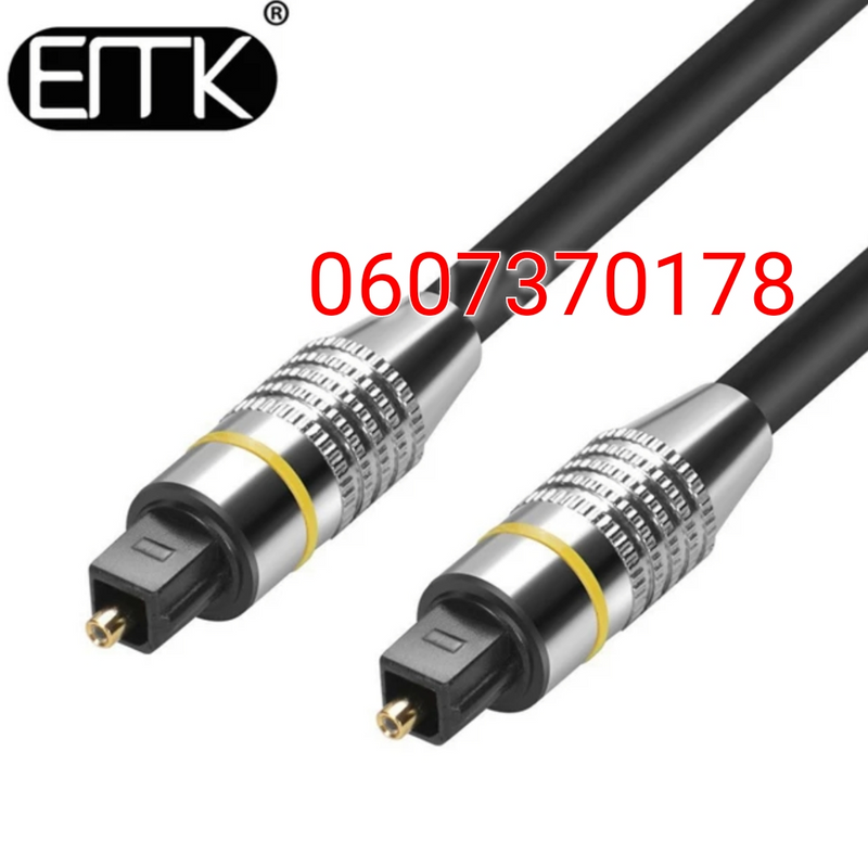 Optical Audio Toslink Cable Premium (Brand New)
