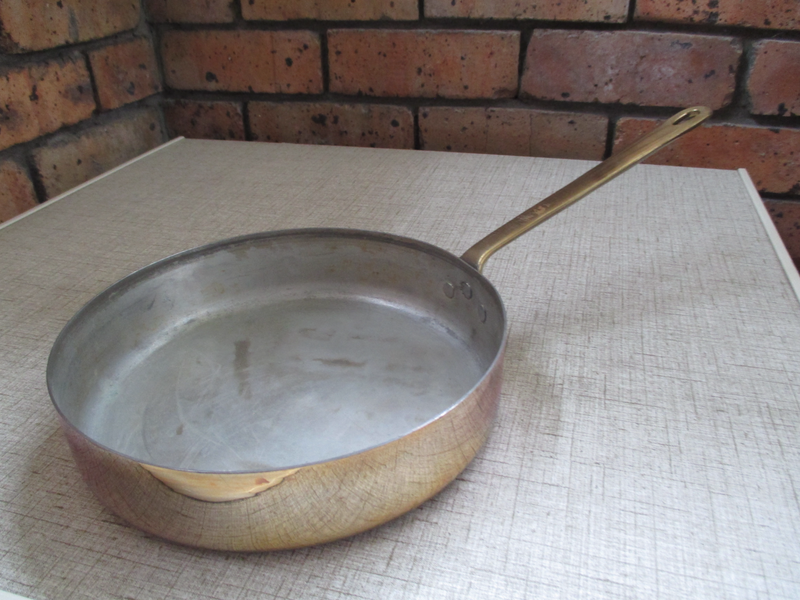 Copper Pan with handle