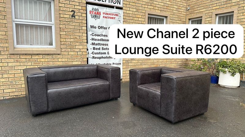 New 2 piece Chanel couches