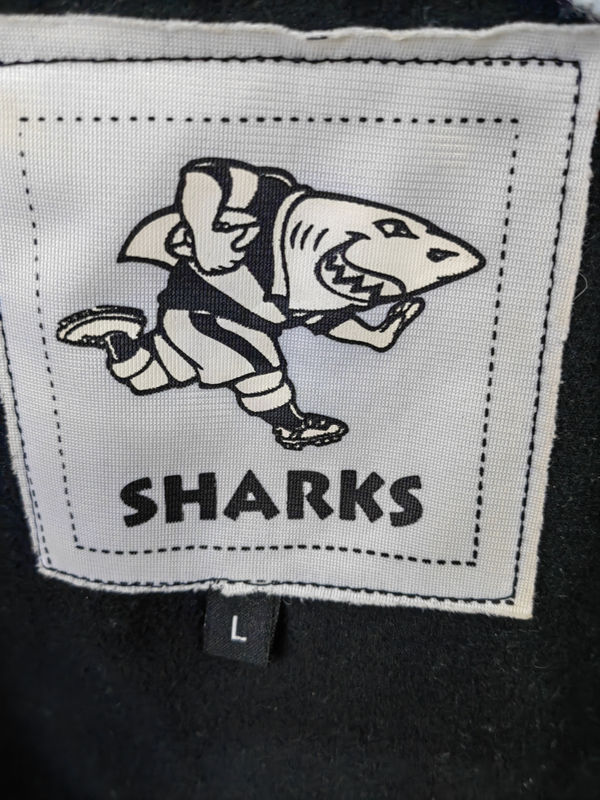 Rugby supporter&#39;s jacket - &#34;Sharks&#34; hoodie