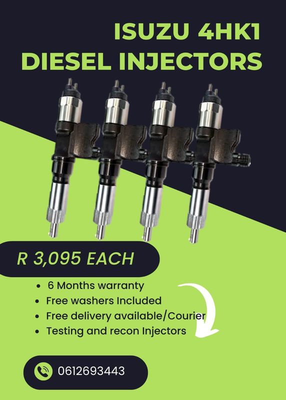 Isuzu 4HK1 Diesel injector