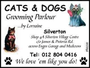 CATS AND DOGS GROOMING PARLOUR : BY LOURRAINE