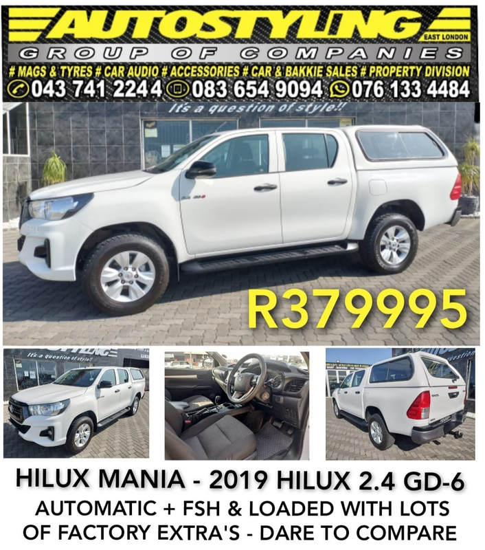 2019 Toyota Hilux Double Cab