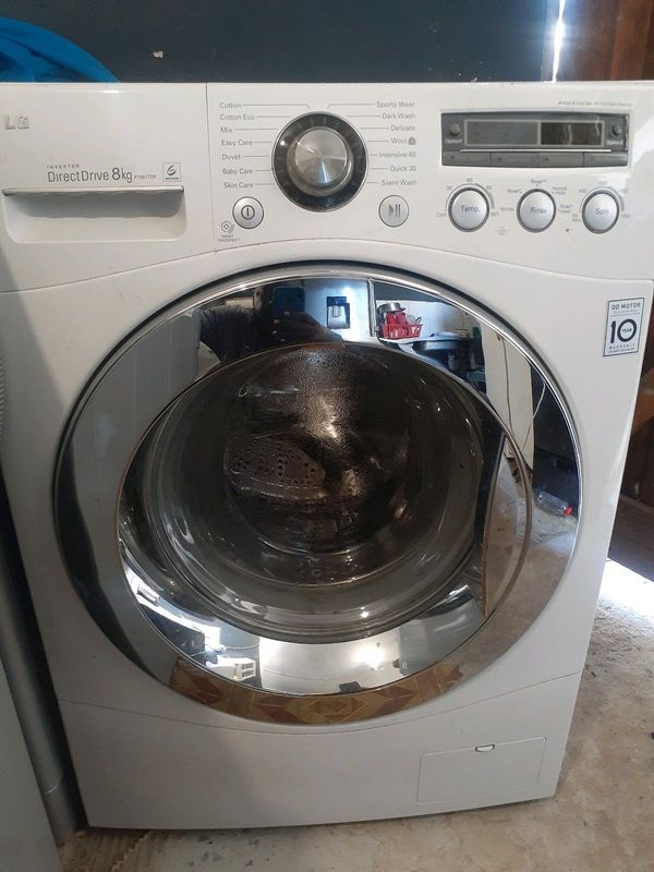 8kg direct driver LG washing machine