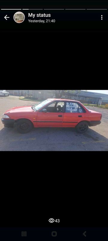 Toyota corolla 160 5speed for sale