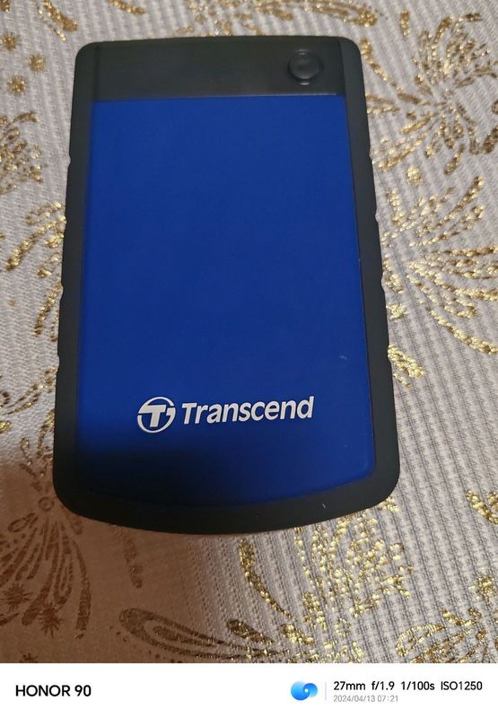 Transcend 2 t b rugged u s b 3 0 hard drive 2 5&#39;&#39;( blue)