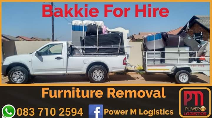 Bakkie for hire 0837102594