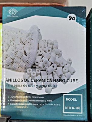 Nano cube ceramic rings filter media 500g