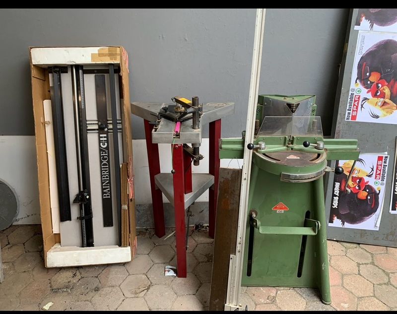Picture Framing machinery