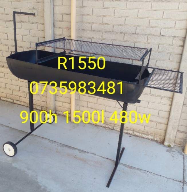 Large braai on wheels