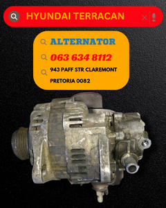 Hyundai Terracan alternator Contact me today 0615350116