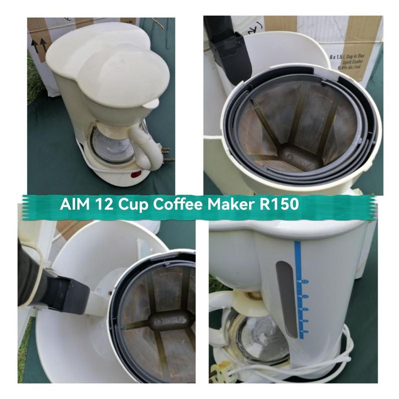 AIM 12 Cup Coffee Maker Old but working R150