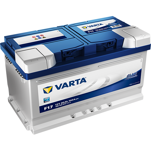 Varta F17/668 12v 80Ah 630cca RHP Car Battery.
