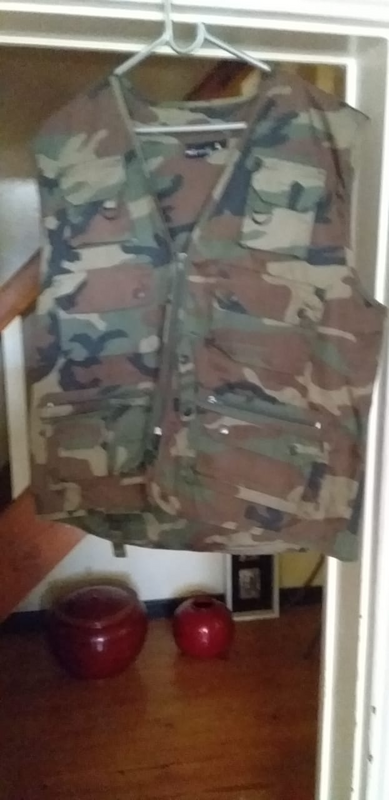 Camouflage Vest Jacket