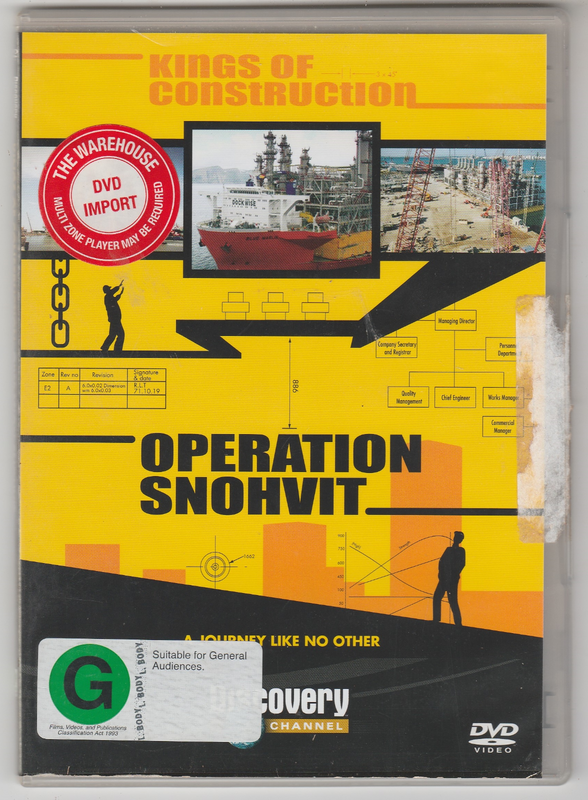 DVD - Discovery Channel - Kings of Construction - Operation SHOHVIT