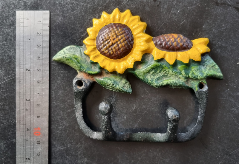 Sunflower Iron Key Holder