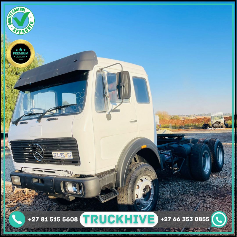 1990 MERCEDES BENZ POWERLINER 26:35 — HURRY INVEST IN A TRUCK AT UNBEATABLE LOW PRICES