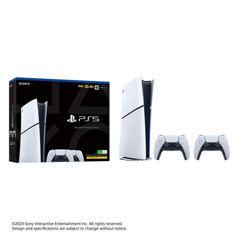 .PlayStation 5 1TB Console bundle with 2 Controllers PS5