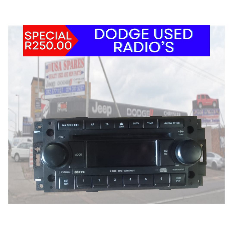 NOW ON  SPECIAL - DODGE USED RADIOS