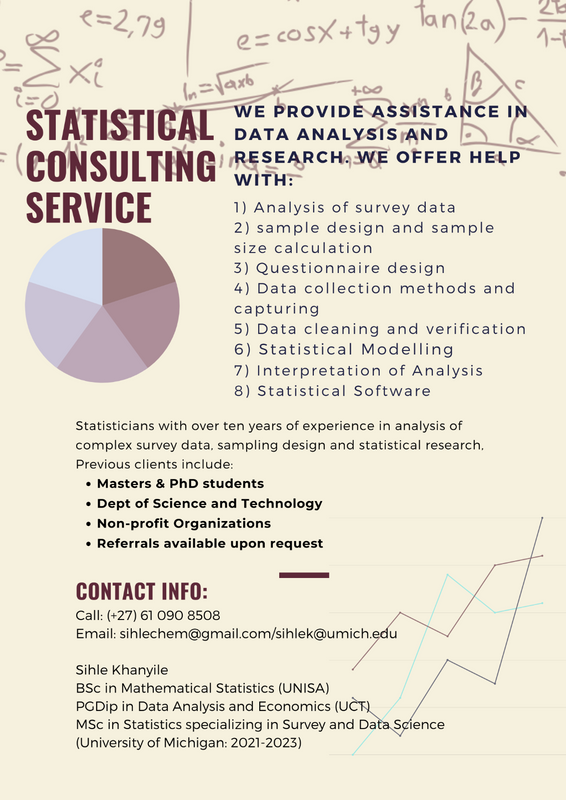 Statistical Consultant