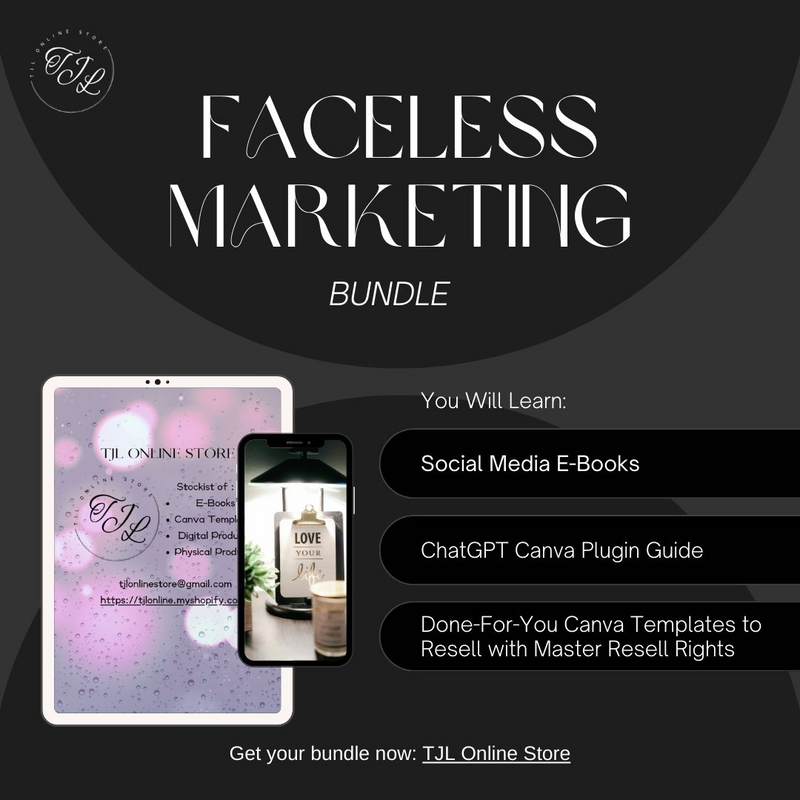 Digital Marketing Bundle - Faceless