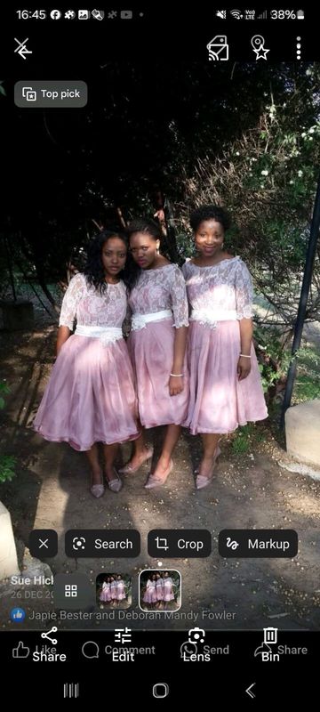 Bridesmaids dresses made to order