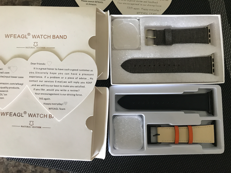 WFEAGL Watch band for Apple watch STRAPS  2 sets