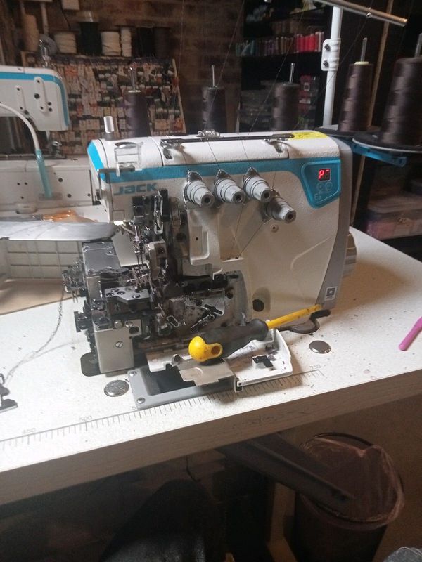Industrial and domestic sewing machine repairs.