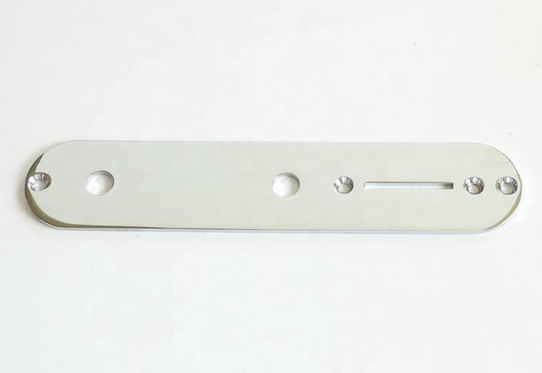 Control plate replacement for telecaster guitar 32mm wide (9mm Pot holes)