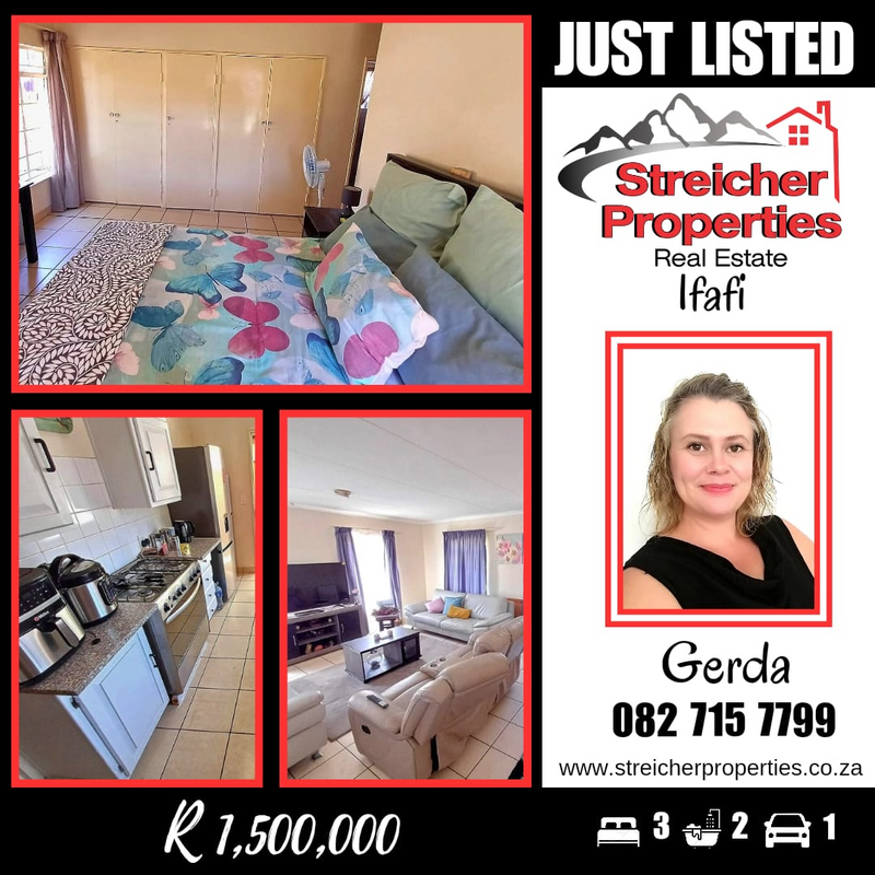 3 BEDROOM FAMILY HOME IN IFAFI HARTBEESPOORT