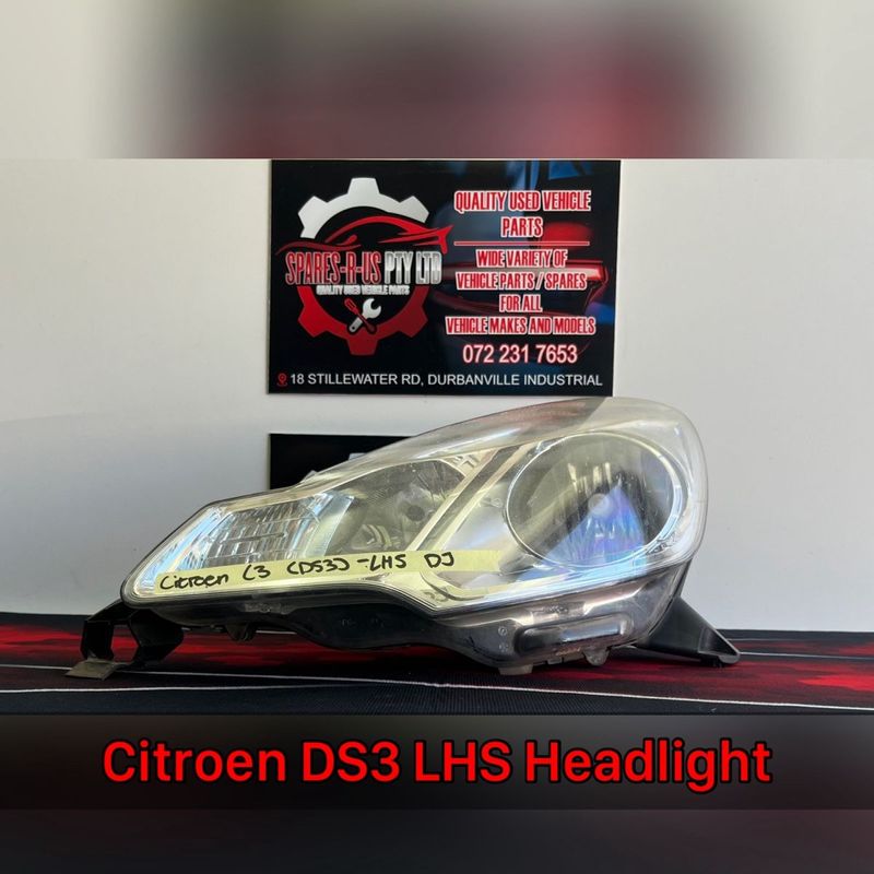 Citroen DS3 LHS Headlight for sale