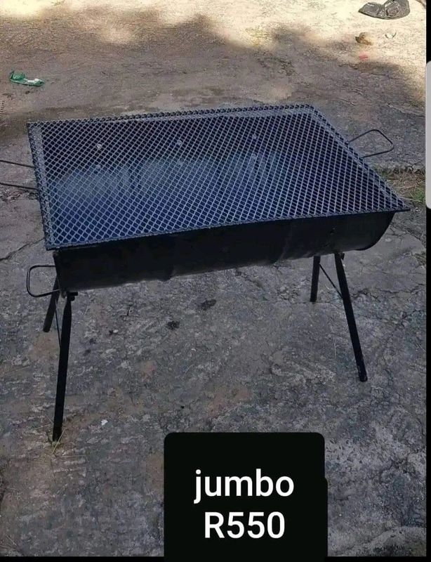 Foldable braaistands