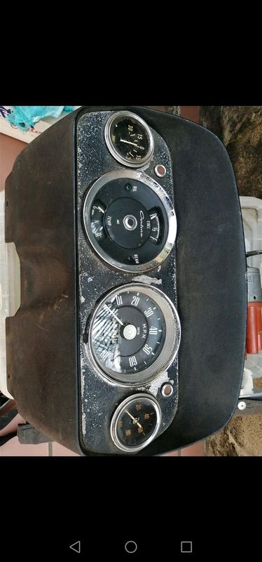 Ford Cortina mk1 GT instrument cluster